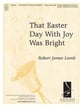 That Easter Day with Joy Was Bright Handbell sheet music cover